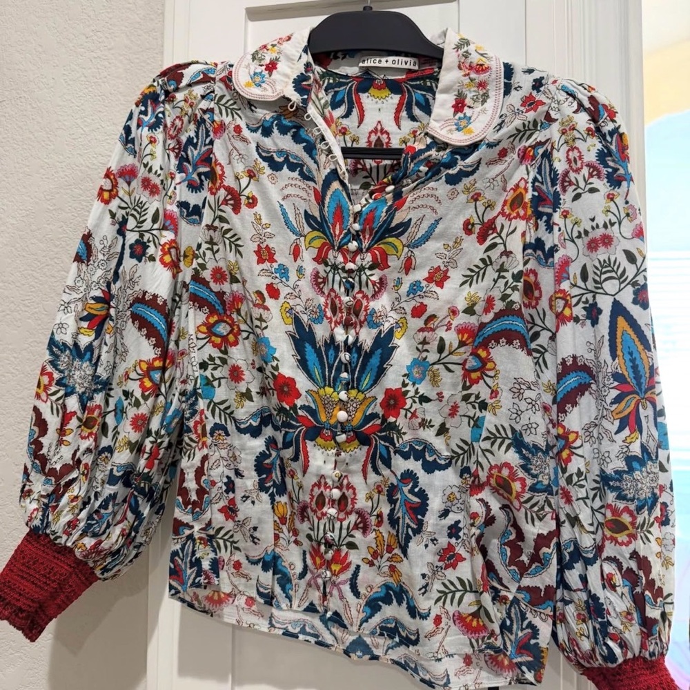 Alice and Olivia Blouse